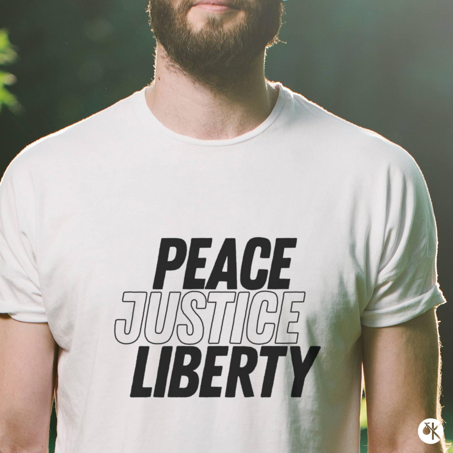 T-shirt | Peace Justice Liberty