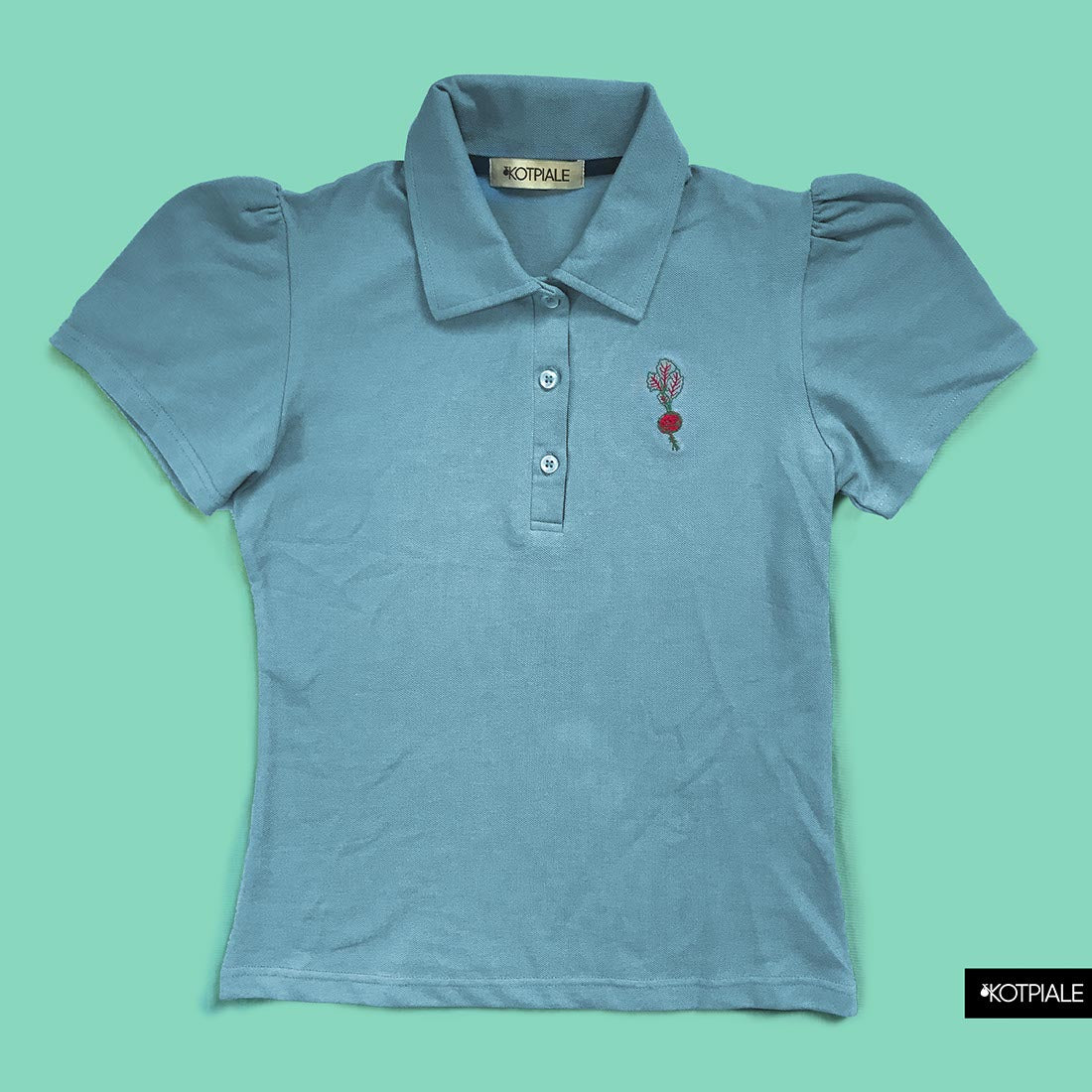 Polo Shirt | Puff sleeves